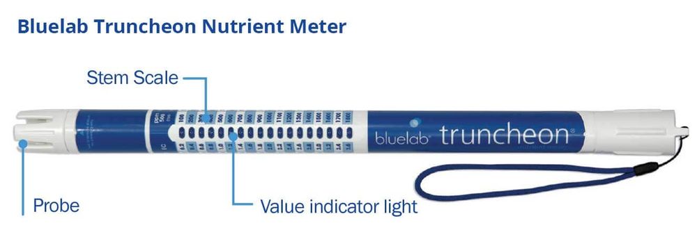 Tester electronic de EC Truncheon Bluelab contor nutrienti