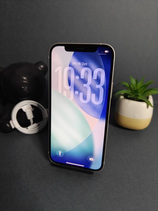iPhone 12, 64GB White • Perfect Funcțional! • Condiție Foarte Bună!