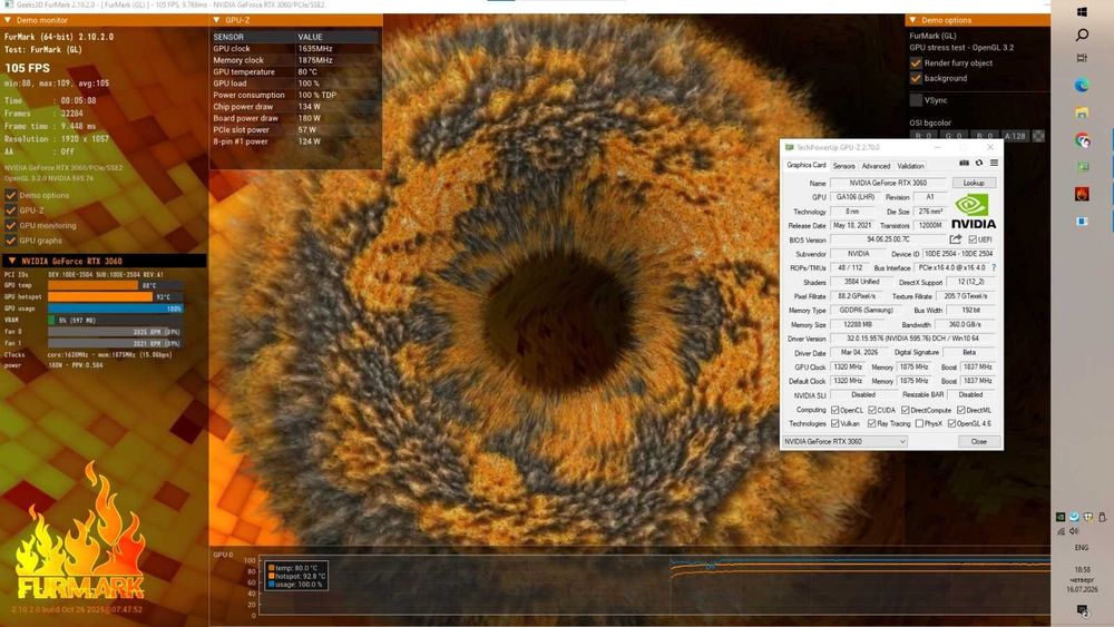 RTX 3060 12gb Palit Dual OC