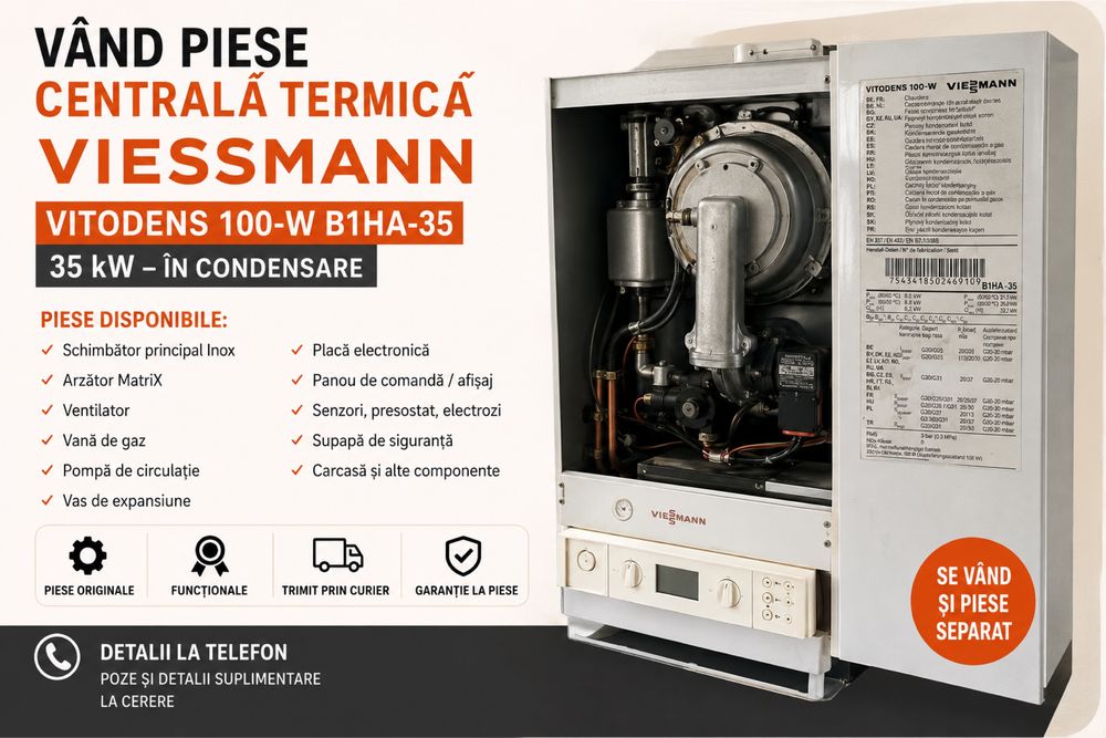 Viessmann Vitodens 100-W B1HA-35 (35 kW) pentru piese