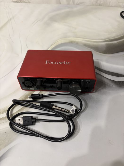 Rode NT1-A + Focusrite Scarlett Solo 3rd Gen комплект