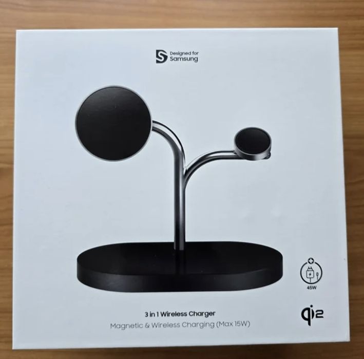 Samsung Wireless Charger Trio + 45W Charger