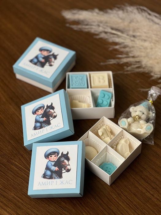 Бонбоньерки тойбастар шоколад