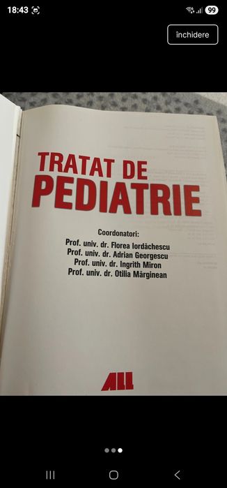 Tratat de pediatrie