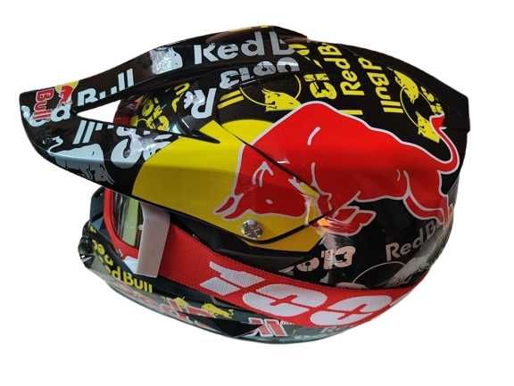 Каска Red Bull Крос Мотор/Скутер/Бъги/Вело/АТВ+ Очила 100%