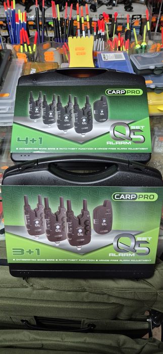 ПРОМО Сигнализатори с централа CARP PRP Q5 3+1, 4+1