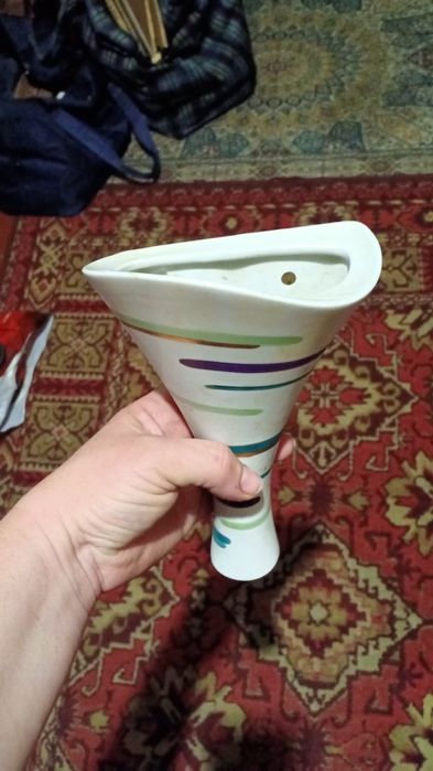 Кашпо берёзка фарфор ЛФЗ