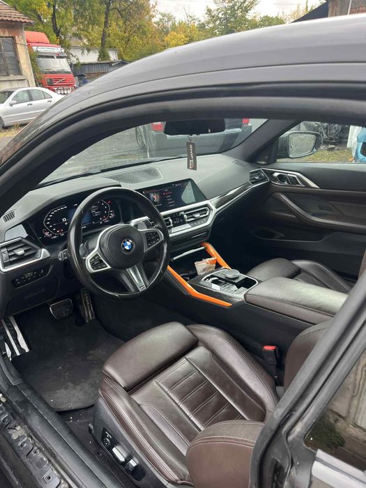 Bmw g22 430 i м4 пакет лед фсрове европейска е колата