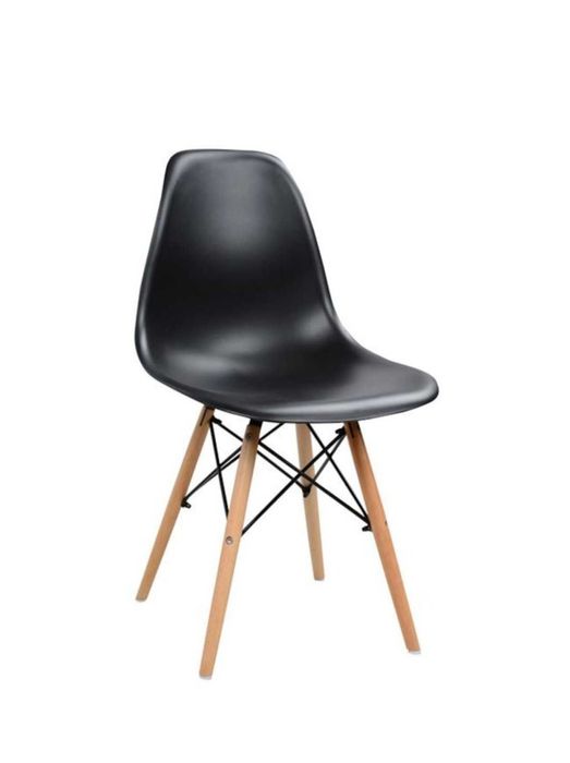 НОВ Комплект столове Dining ,Kring Kai, PP, 4 бр, Бял ЦЕНА 49 лв за бр