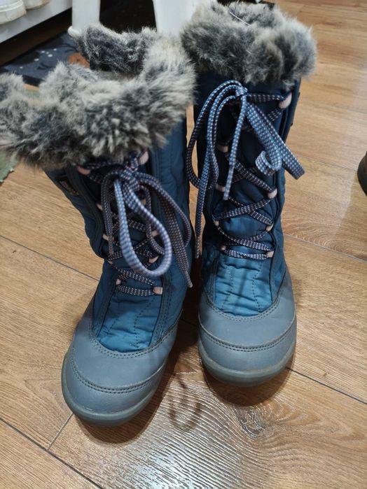 Cizme de Iarnă Ghete Impermeabile Călduroase SH500 Mărime nr 34