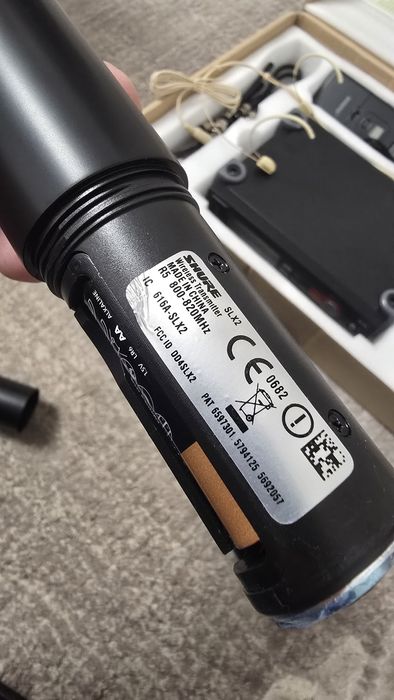 Microfon wireless Shure SLX – aproape nou