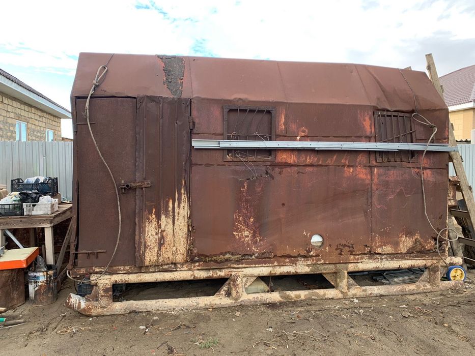 Вагон утепленный на саласках