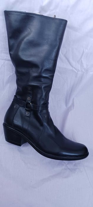 Кожени нови български ботуши