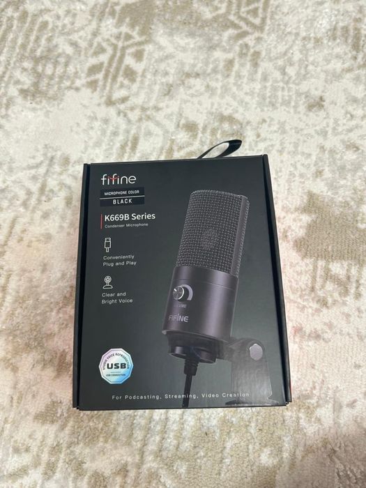 Новый микрофон для стрим