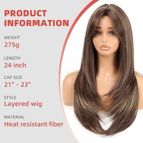 Нова Перука за Парти Ежедневие, Висококачествена коса за жени прическа