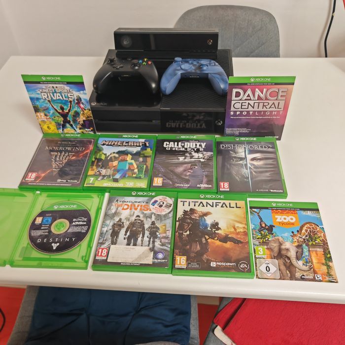 Xbox One + Kinect +10 jocuri