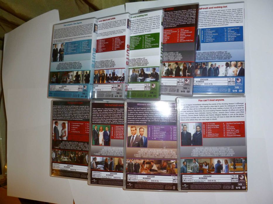 Suits (2011) Costume  complet 9 sezoane DVD