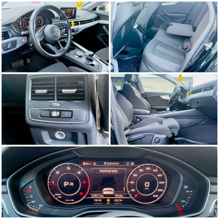 Audi A4 2.0 TDi 2018 150 Cp Euro 6 Automata Rate sau Cash/Schimb