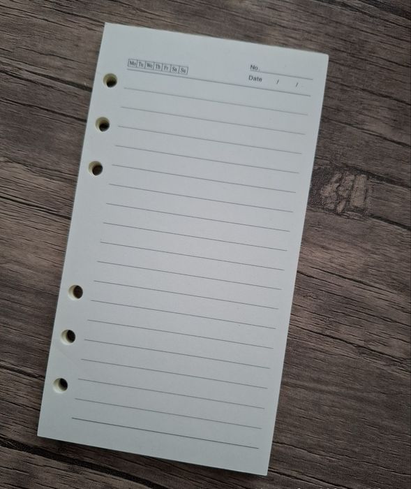 Запасные Листы/бумаги/блокнот/колечки для блокноты/А6/А7/А5