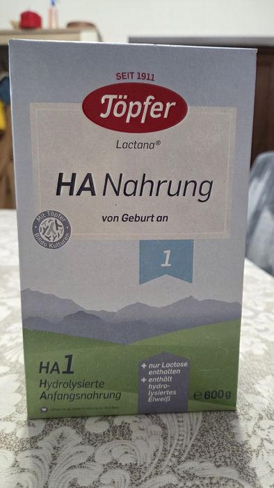 Lapte praf . Cutie noua