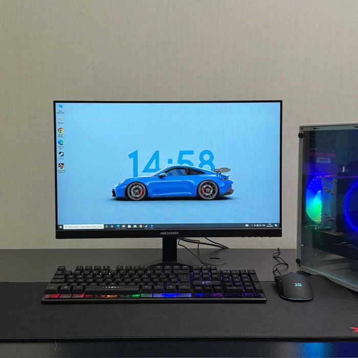 Игровой компьютер/i5 7500/RX 580 8ГБ/ОЗУ 16ГБ/SSD 256ГБ/HDD 500GB