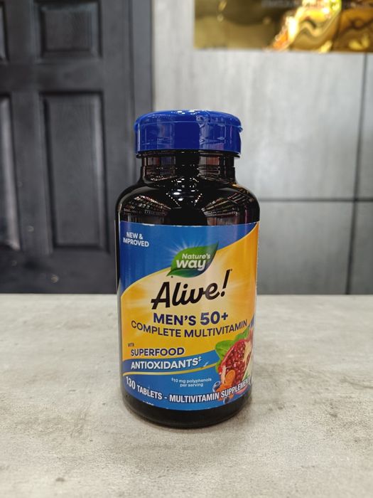 Nature's way Alive Men's 50+ complete multivitamin 130 tablets