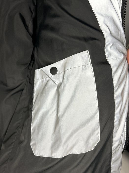 Puffer Zara reflectorizant