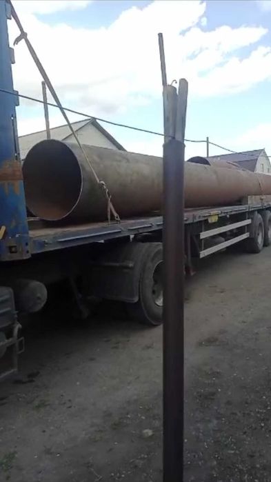 В наличии d1420,1220,1020,820,530,426мм б/у трубы стальные