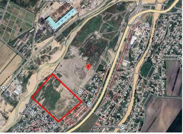 Земельный участок 10 гектаров в Юкори Чирчик