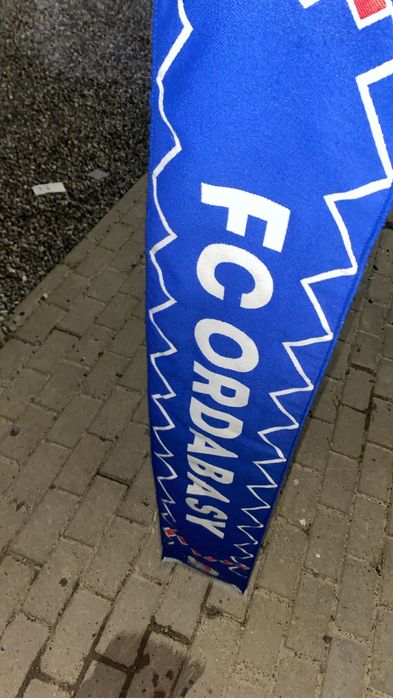 Шарф с логотипом ФК Ордабасы