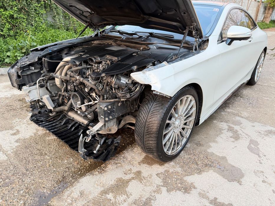 Mercedes-Benz S 500 AMG coupe, 4Matic,avariat,motorul porneste