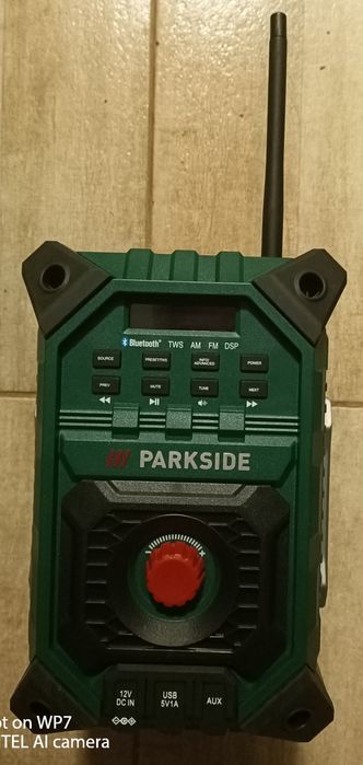Parkside Radio baterie 12V 20V  camping santier Bluetooth USB stereo