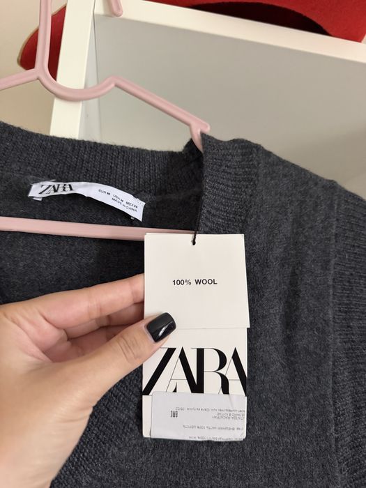 Шерстяное платье ZARA новое