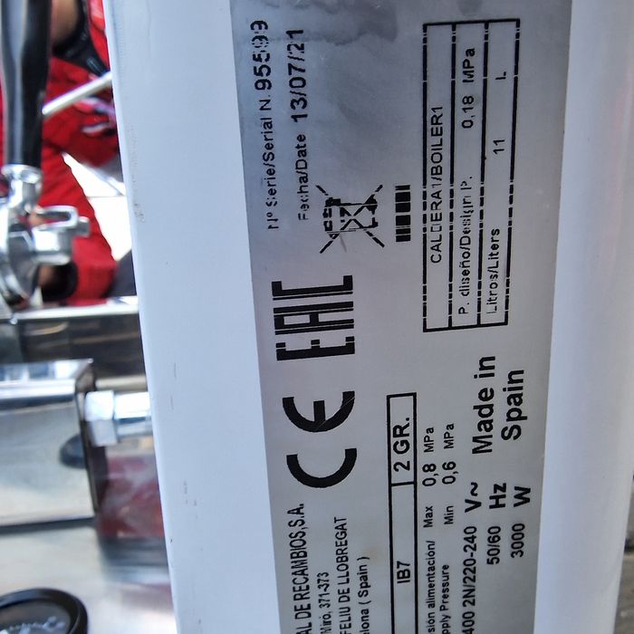 Expressor cafea cu manete Ibertial IB7 Compact 2 Grupuri Professional