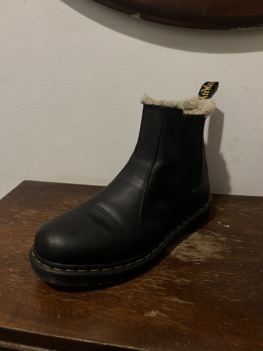 Dr. Martens 2976 Leonore Faux Fur Chelsea Boots Мъжки Боти