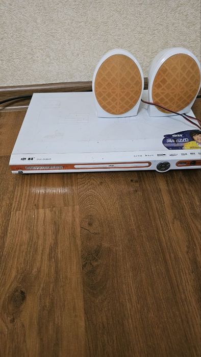 DVD  с колонками