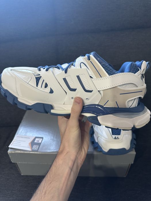 Balenciaga Track White Blue