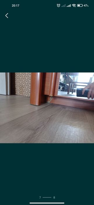 Dressing maro cu oglinzi 215x150x70