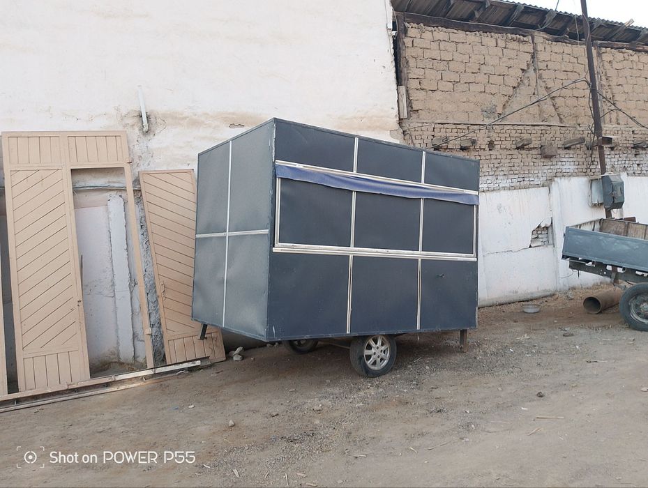 Продаю будку магазин  с телегой