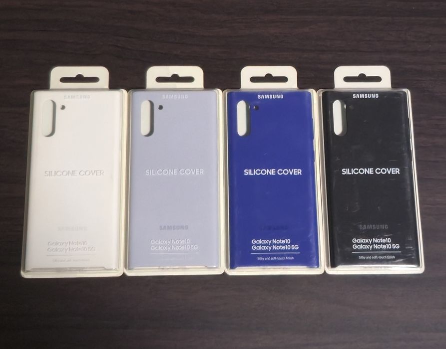 Husa silicon noua originala Samsung Silicone Cover Note 10 4G 5G