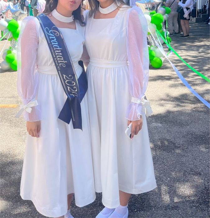 Белое платье для мероприятий