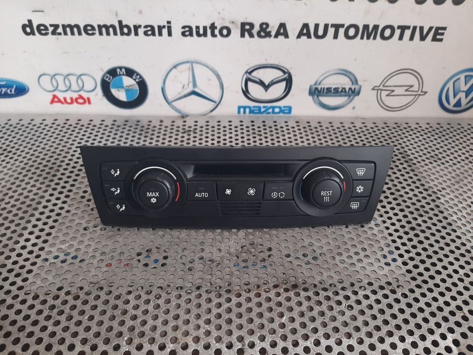 Panou Modul Comenzi Clima Ac Climatronic Bmw E90 E91 E92 E93 E87 E88 E81 E82 Cod 9220610