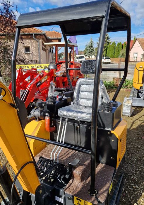Miniexcavator 1.6tone LUBECK EX-161 Utilaj NOU- 2 ani Garanție