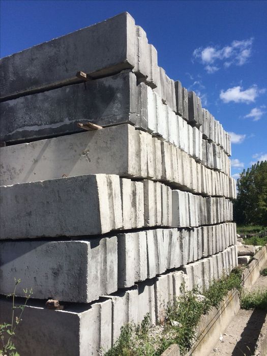 ФБС, фундаментний блок, оптом, Таер бетон, Плита ПБ 16см, ПК 22 см.