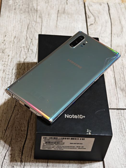 Samsung Note 10 Plus 256 gb Ram 12