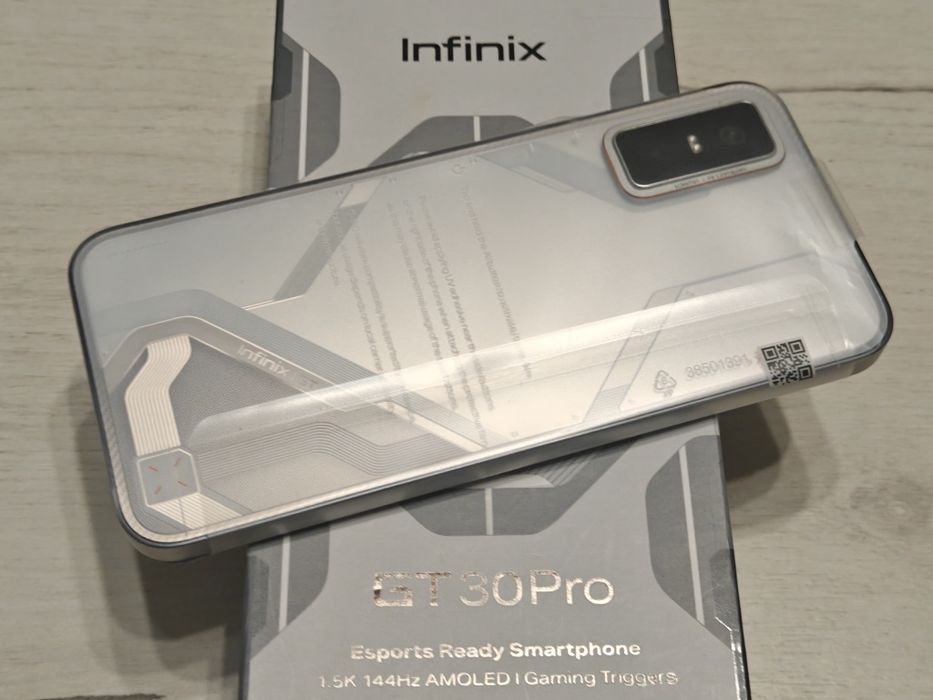 Като нов Infinix GT30 Pro 5G 8 GB RAM 256 GB ROM Gaming Phone