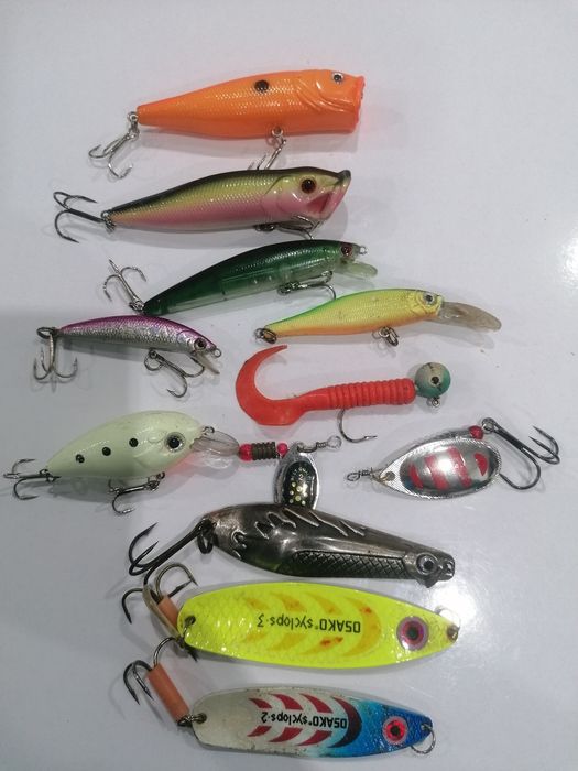 12 броя Воблери воблери.