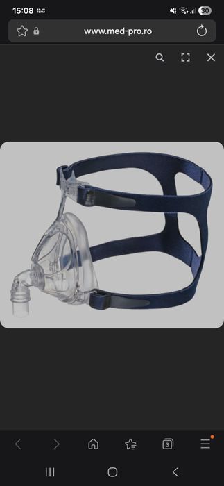 Masca CPAP Full Face – Confortabila – Mobiak – Masca apnee somn