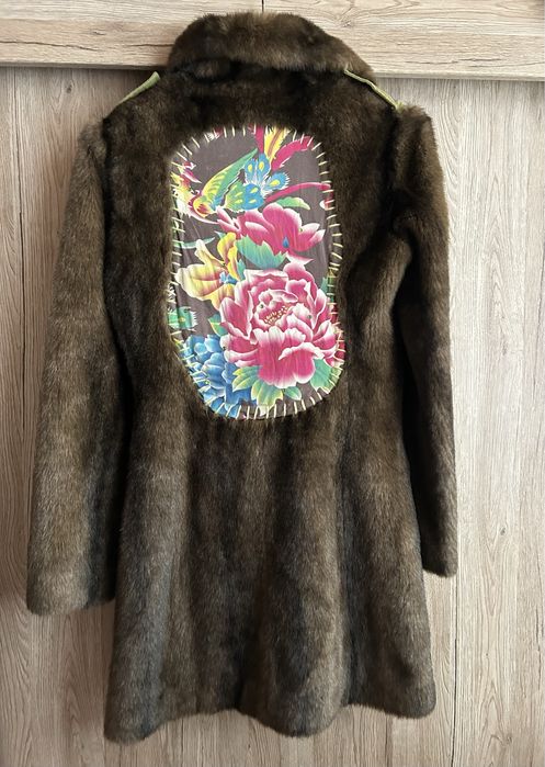 DEPT оригинално палто от изкуствен косъм размер XS