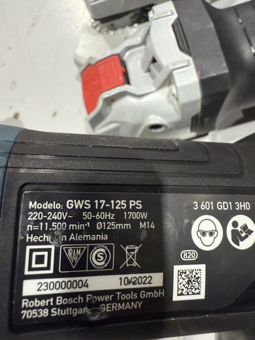 Polizor unghiular Bosch  GWS 17-125 PS